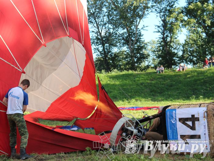 Воздухоплавание: полет 12 июня, вечер