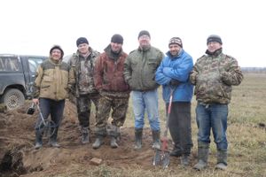 Поисковики подняли 15 солдат РККА в Локнянском районе (ФОТО)