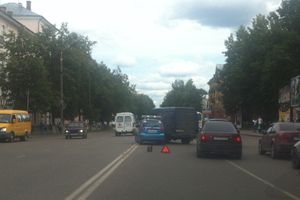 В центре Великих Лук - снова ДТП