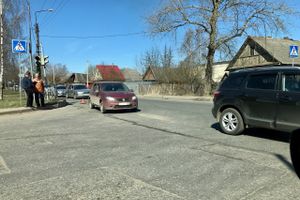 Из-за ДТП на Мурманской образовалась пробка (ФОТО)