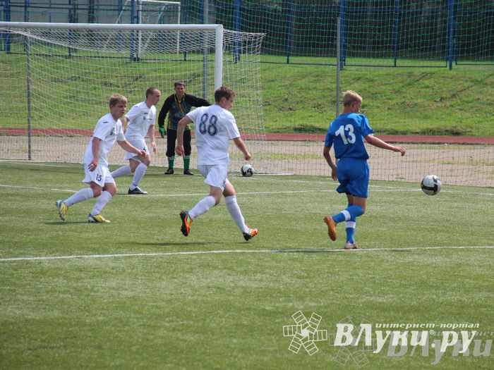 Футбольный матч в рамках Чемпионата Псковской области