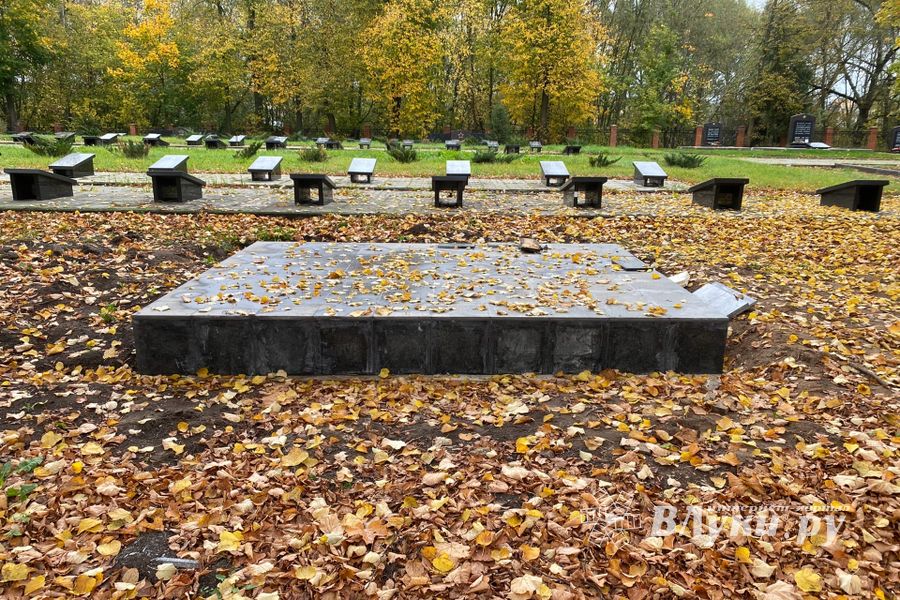 Продолжается реконструкция воинского мемориала (ФОТО)