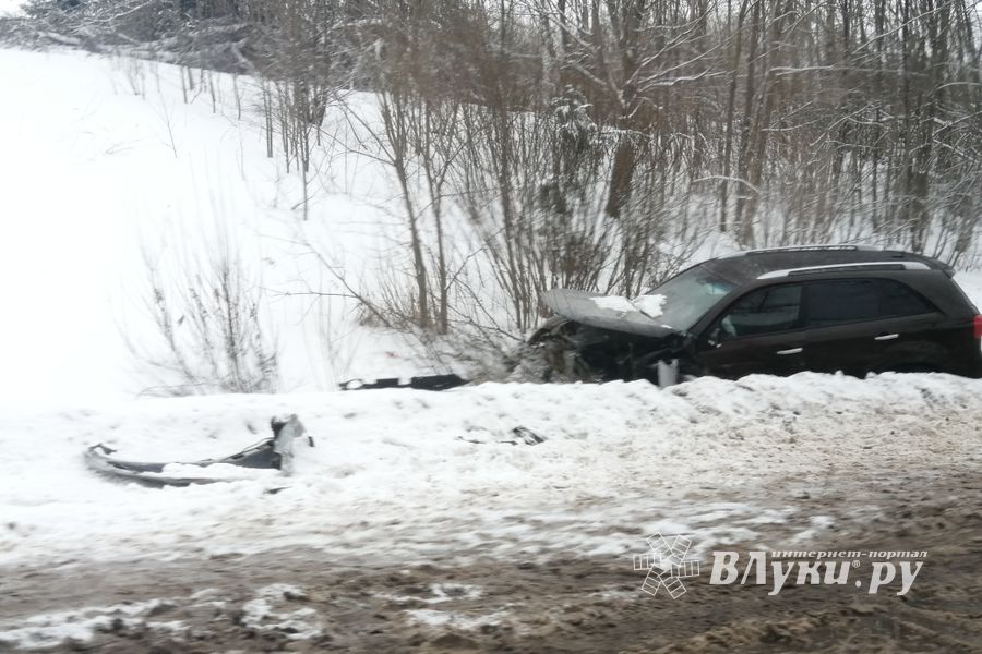 В Великолукском районе произошло ДТП (ФОТО)