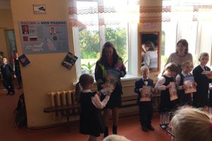 В Великолукском районе первоклашек посвятили в пешеходы (ФОТО)