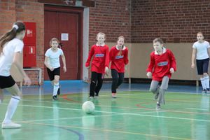 В Великих Луках прошел областной этап по мини-футболу среди девочек (фото)