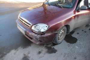 ДТП возле великолукского автовокзала (ФОТО)