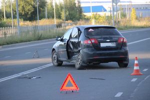 ДТП возле путепровода (ФОТО)