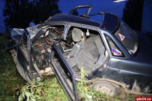 Три человека погибли в результате ДТП в Псковской области