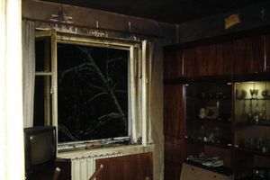 В Великих Луках на пожаре погиб мужчина (фото)