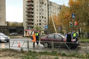 В Великих Луках Запорожец сбил велосипедиста (ФОТО)