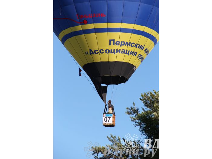 Воздухоплавание: полет 12 июня, вечер