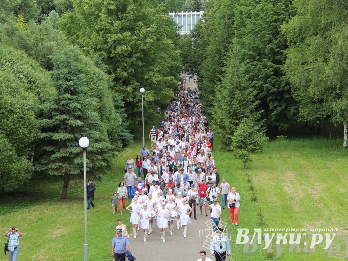 Открытие 19-й Международной встречи воздухоплавателей в Великих Луках