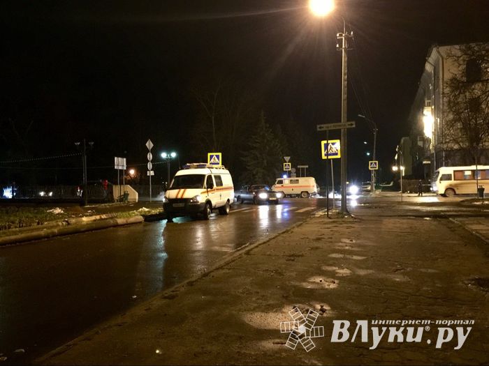 В Великих Луках автоледи сбила велосипедиста (ФОТО)