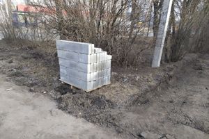 На улице Герцена идёт капитальный ремонт тротуаров (ФОТО)