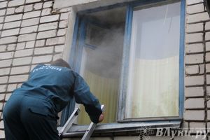 Убежавшее молоко стало причиной возгорания в Великих Луках (ФОТО)