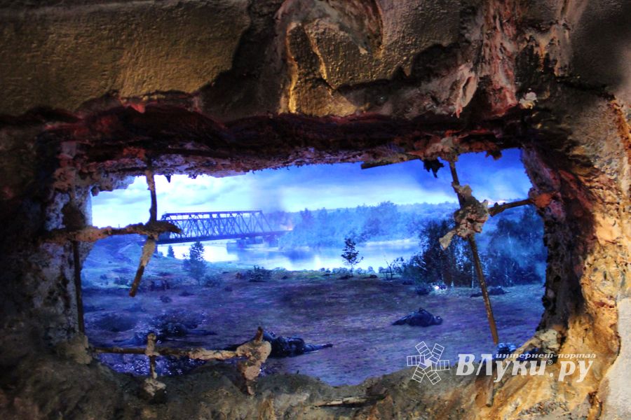 В Великих Луках работает инсталляция «Поезд Победы» (ФОТО)