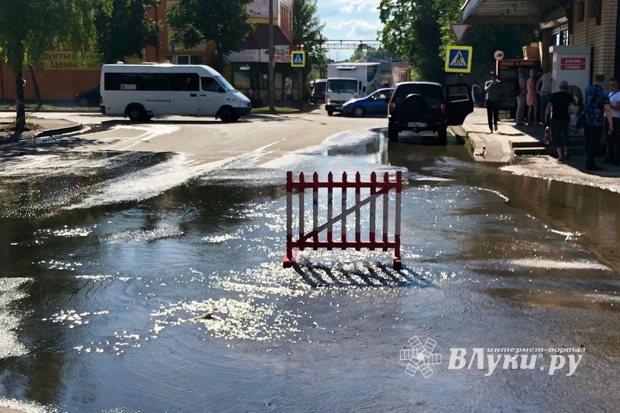 Фотофакт: новый фонтан в Великих Луках