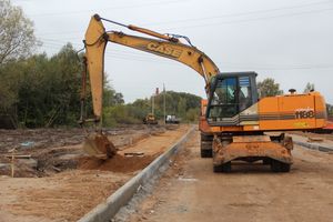 Строительство участка улицы Дружбы близится к завершению (ФОТО)