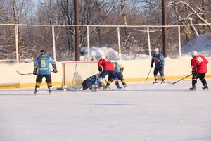 Великолукский хоккей: много забитых шайб и немного потасовок и разбитых лиц (фото)
