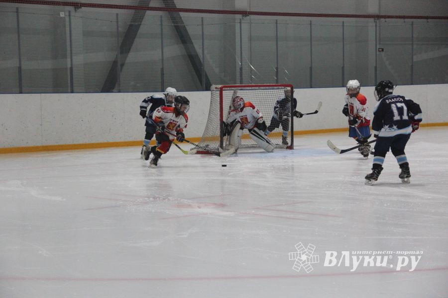 Товарищескике хоккейные игры между детскими командами прошли в Великих Луках (ФОТО)