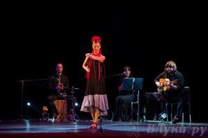 В великих Луках выступил московский коллектив фламенко