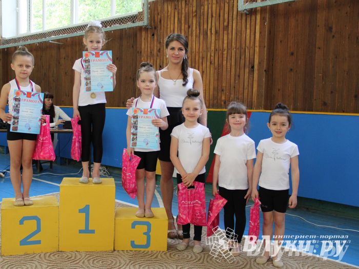 В Великих Луках прошло Первенство по художественной гимнастике (фото)
