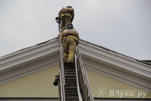 В Великолукском драмтеатре прошли пожарные учения