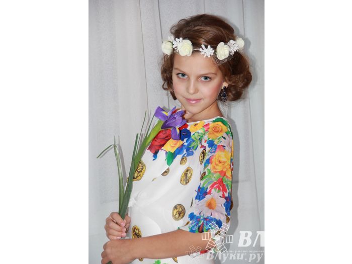 Фотосессия финалисток конкурса «Маленькая красавица Великие Луки 2014»