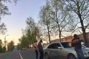 ФОТОФАКТ: ДТП на Октябрьском