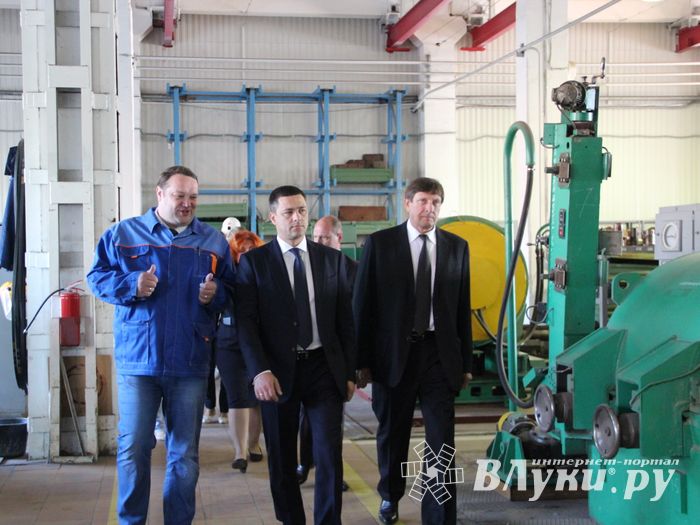 В Великих Луках с рабочим визитом находится Михаил Ведерников (ФОТО, ВИДЕО)