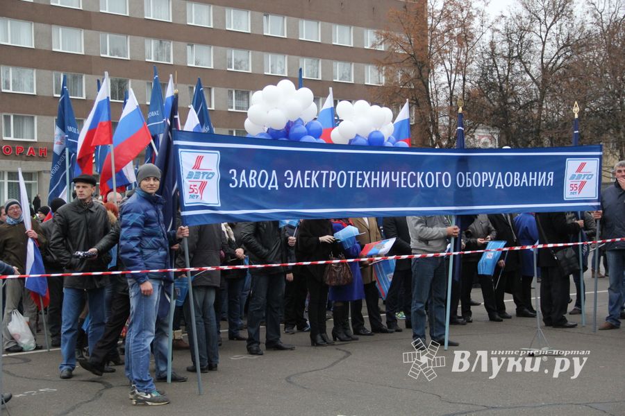 Великие Луки отметили День народного единства (фоторепортаж)