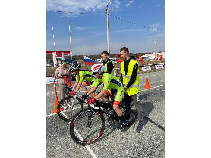 Великолучанки поднялись на пьедестал  Первенства России по велосипедному спорту