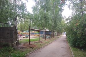 В детском саде № 1 появился новый забор (ФОТО)