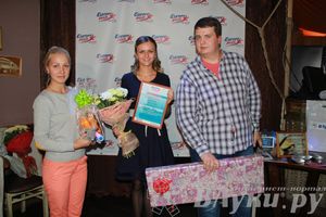 Награждение участниц фотоконкурса Мисс Бикини-2014