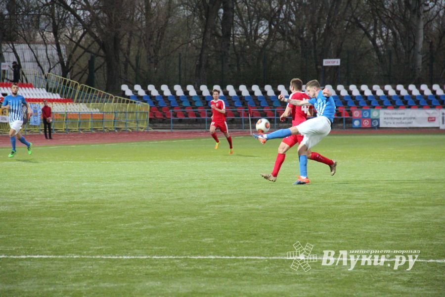 ФК «Луки-Энергия» сыграл вничью с командой «Псков-747» (ФОТО)