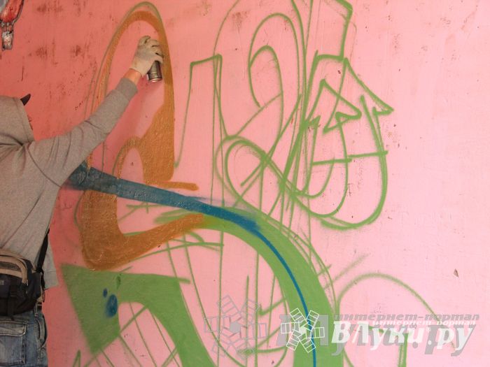 В Великих Луках прошел городской конкурс «Граффити — новый взгляд»