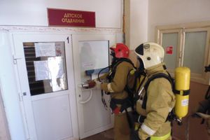 В Бежаницкой районной больнице потушен условный пожар (ФОТО)