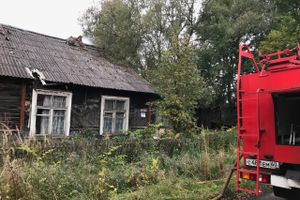 Пожар на проспекте Гагарина в Великих Луках