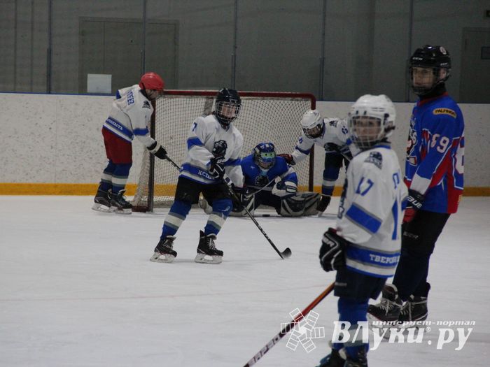 В Великих Луках прошел детский Открытый турнир по хоккею (ФОТО)