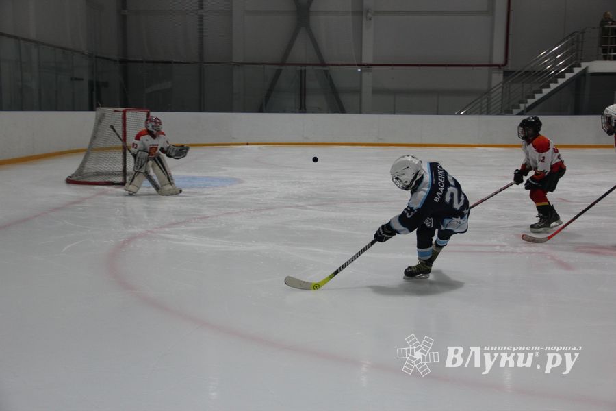 Товарищескике хоккейные игры между детскими командами прошли в Великих Луках (ФОТО)