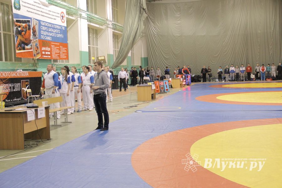 Открытие Чемпионата и Первенства СЗФО по самбо