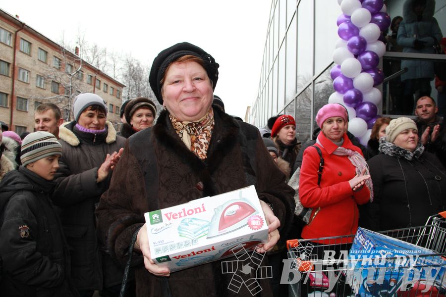 Открытие супермаркета «Тележка» в Великих Луках