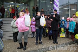Открытие супермаркета «Тележка» в Великих Луках