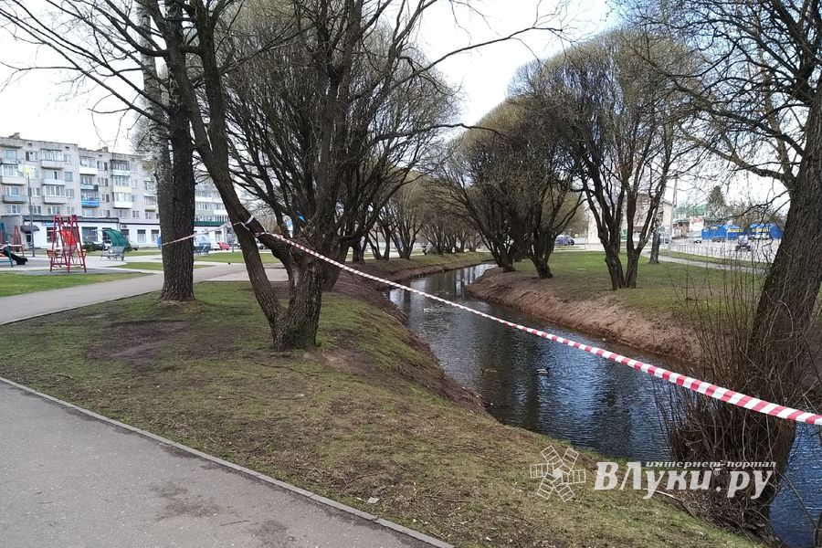 В Великих Луках перекрыли детские площадки (ФОТО)