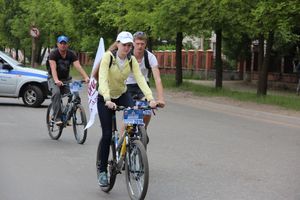 В Великих Луках состоялся «Велопарад» (ФОТО)