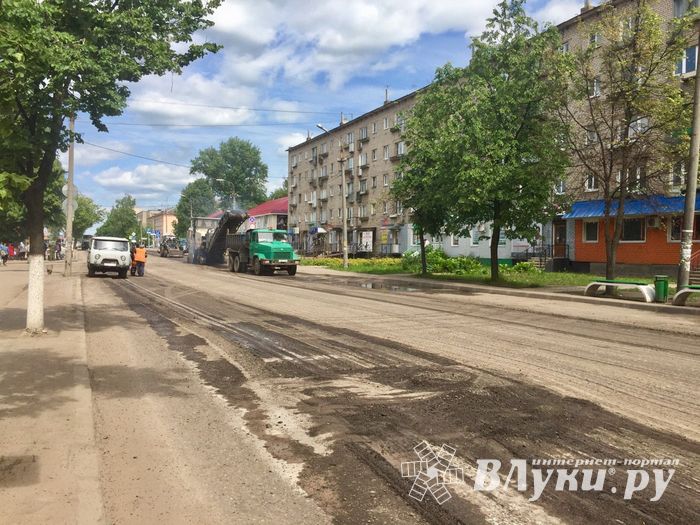 Проспект Октябрьский перекрыт для ремонта (ФОТО)