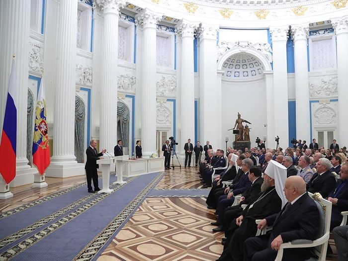 Андрей Турчак получил орден «За заслуги перед Отечеством» из рук Президента Путина (ФОТО)