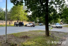 В Великих Луках произошло ДТП (ФОТО)