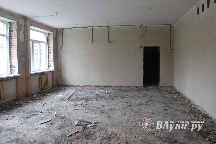 В школе №17 полных ходом идёт ремонт (ФОТО)