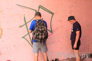 В Великих Луках прошел городской конкурс «Граффити — новый взгляд»